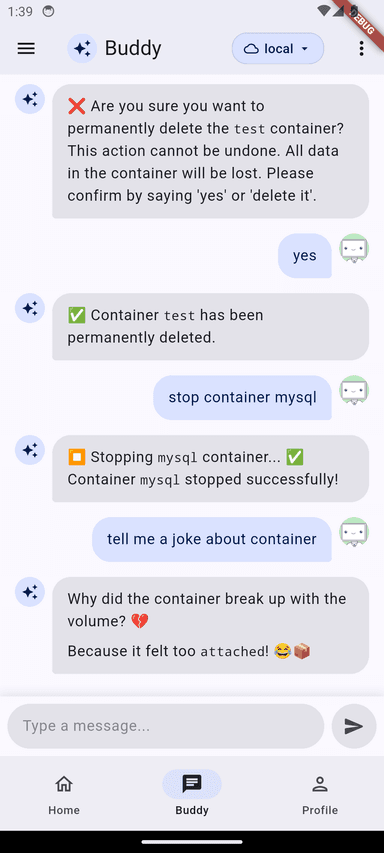 Container Monitoring Mobile App project preview